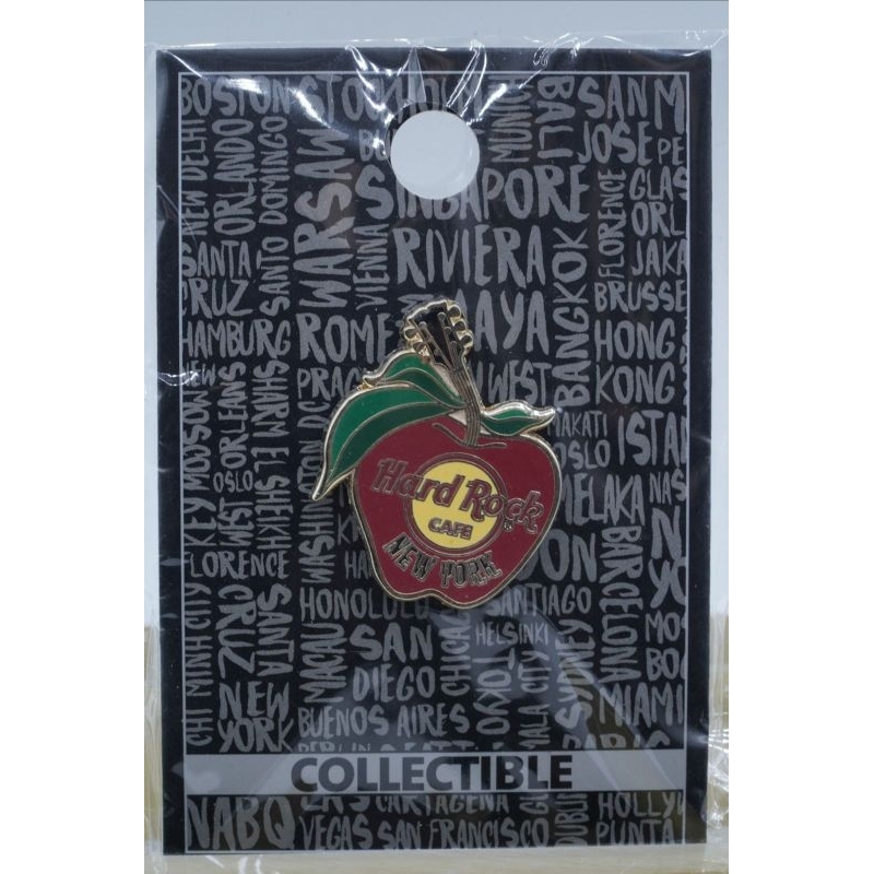 Hard Rock Cafe New York Apple Core Collage NYC Pin Enamel USA Merchandise Original Souvenir Collecti