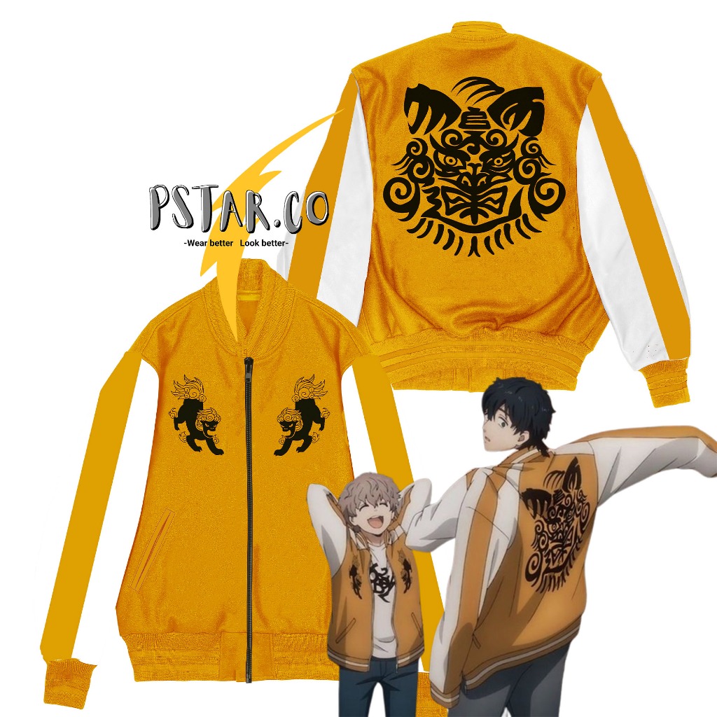 Jaket Shishitoren Windbreaker Anime Japan Outfit