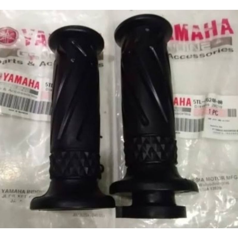 HANDGRIP KANAN KIRI MIO SPORTY ORIGINAL / 5TL-F6240-00 & 5TL-F6241-00