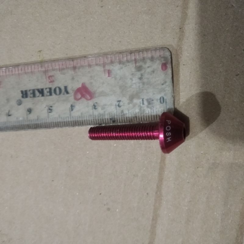 baut posh model payung ukuran M6X30
