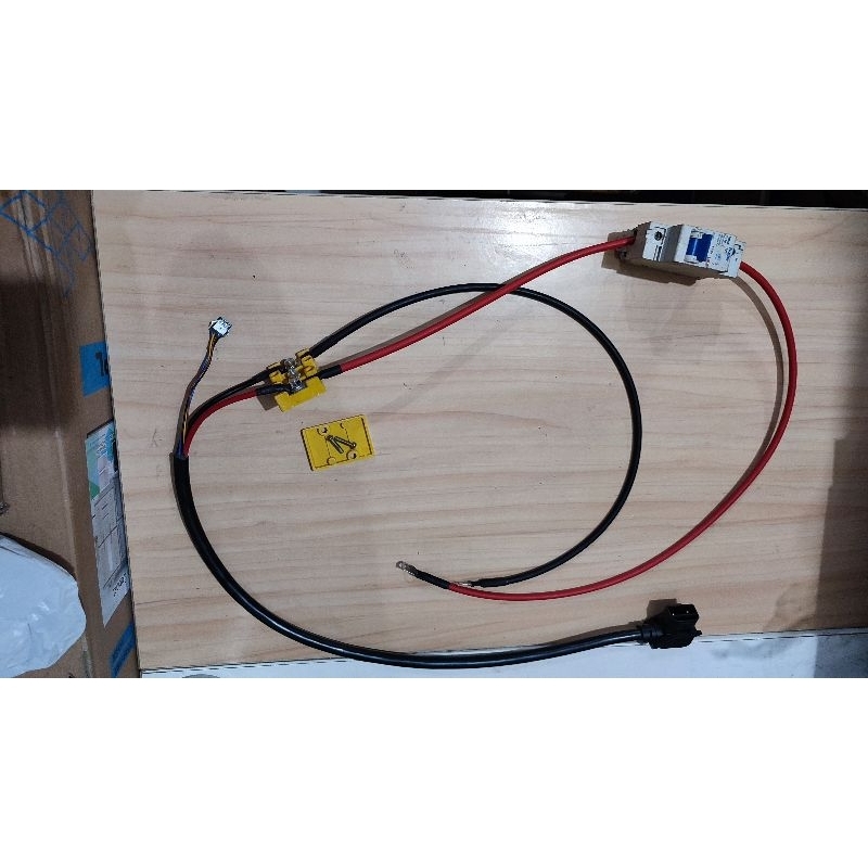 Set paralel baterai Volta SGB belalai kabel mcb terminal block
