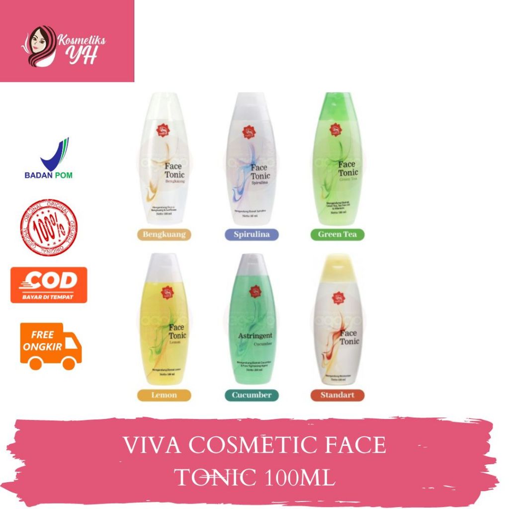 VIVA FACE TONIC ATAU TONER VIVA DAN FACE TONIC VIVA