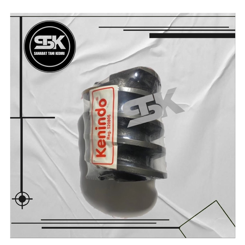 SCREW ULIR KENINDO HITAM KULIT JERUK N70 4 JALUR