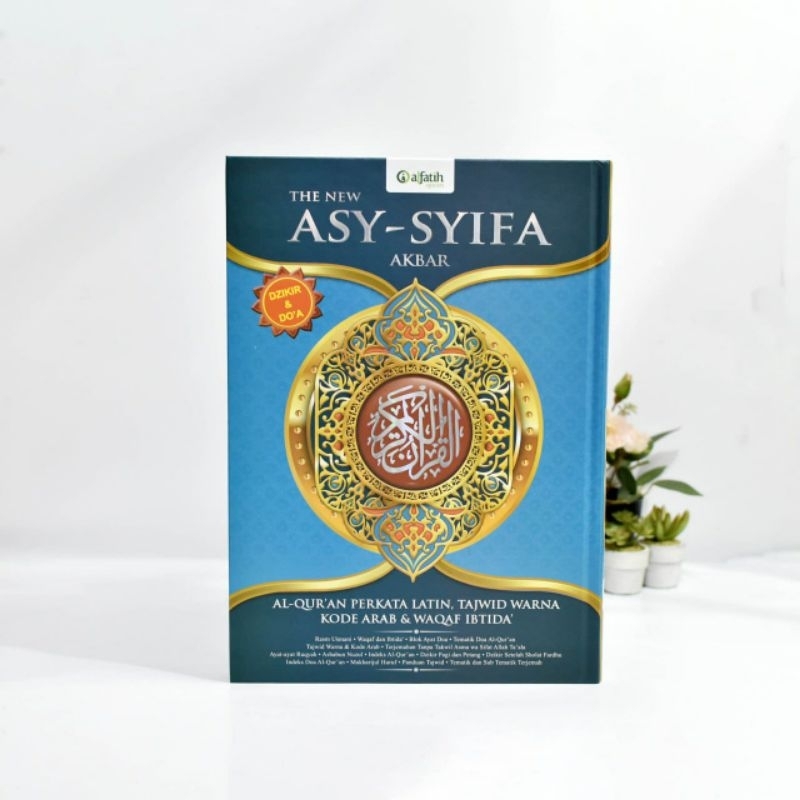 Al Qur'an Asy Syifa Akbar Uk B4 Jumbo PerKata Latin Waqaf Ibtida Untuk Lansia