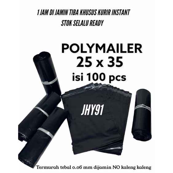 

Sikat Habis plastik polymailer 25x35 isi 1 pcs