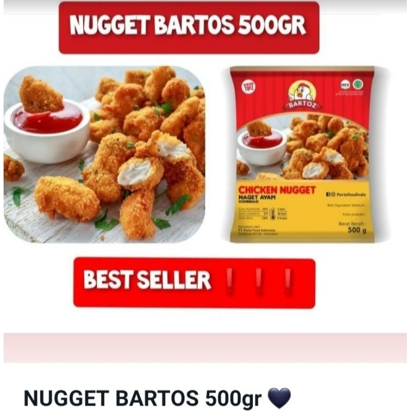

NUGGET AYAM BARTOZ 500 gr