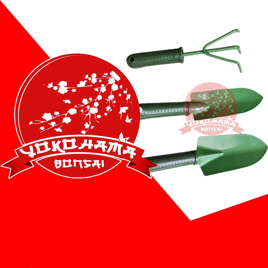 YOKOHAMA BONSAI-ALAT BONSAI & TAMAN SET 3 PCS GARDEN TOOLS