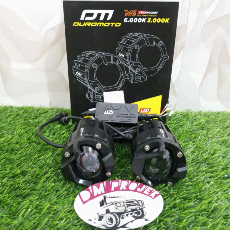 FOGLAMP MINI DUROMOTO M5 LAMPU TEMBAK MOTOR MOBIL MINI LASER