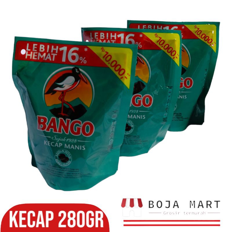 

Kecap bango uk sedang 280gr