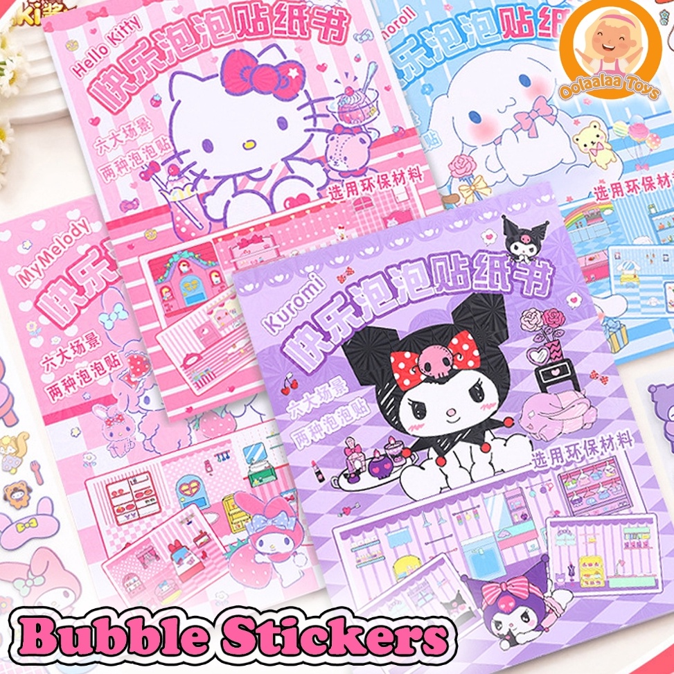

Pesan disini Buku Sticker Lucu Jumbo Bubble 3D Sticker Book Viral Quiet Book Kuromi My Melody Hello Kitty Cinnamoroll