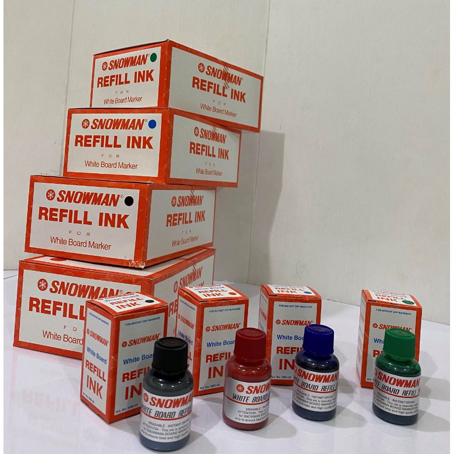 

Terlaris Refill Spidol Whiteboard Snowman WBI2 Untuk BG12 ABG12