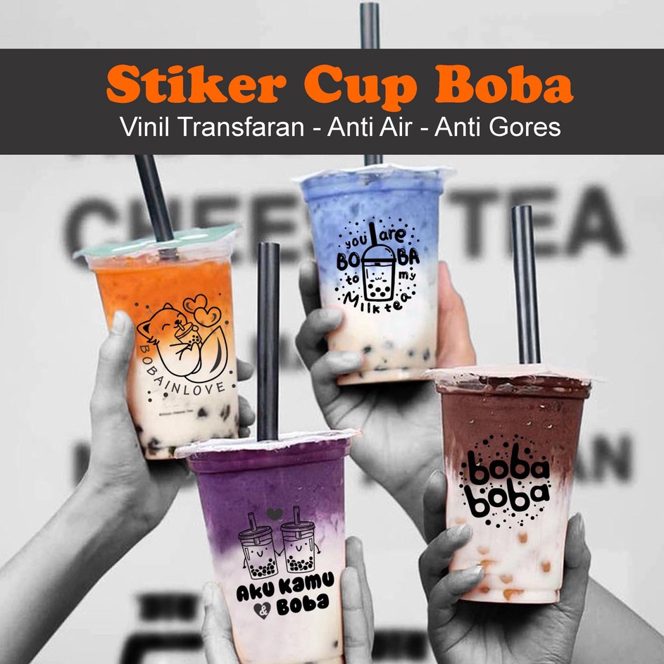 

Best Product STIKER CUP BOBA isi 1 pcs