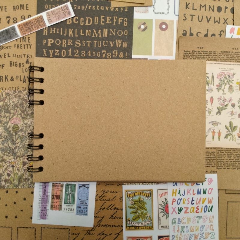 

Scrapbook nocover Eco NoCover - with freebies (non sticker)