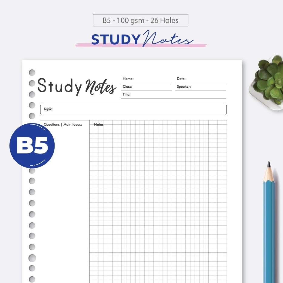 

Bukuqu Loose leaf B5 L18 Study Notes