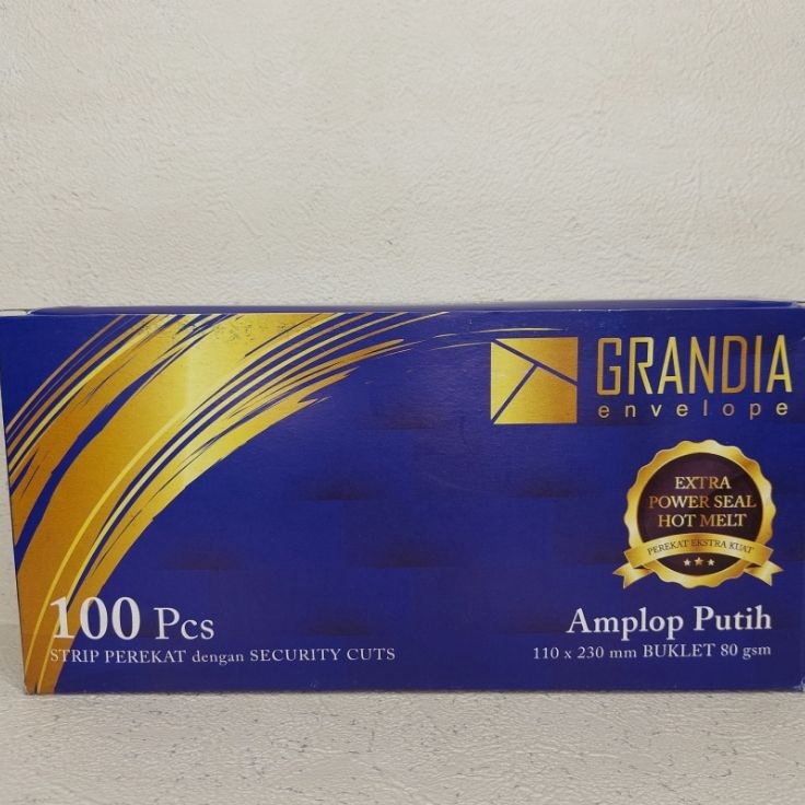 

AMPLOP PUTIH BESAR GRANDIA BUKLET 8GSM