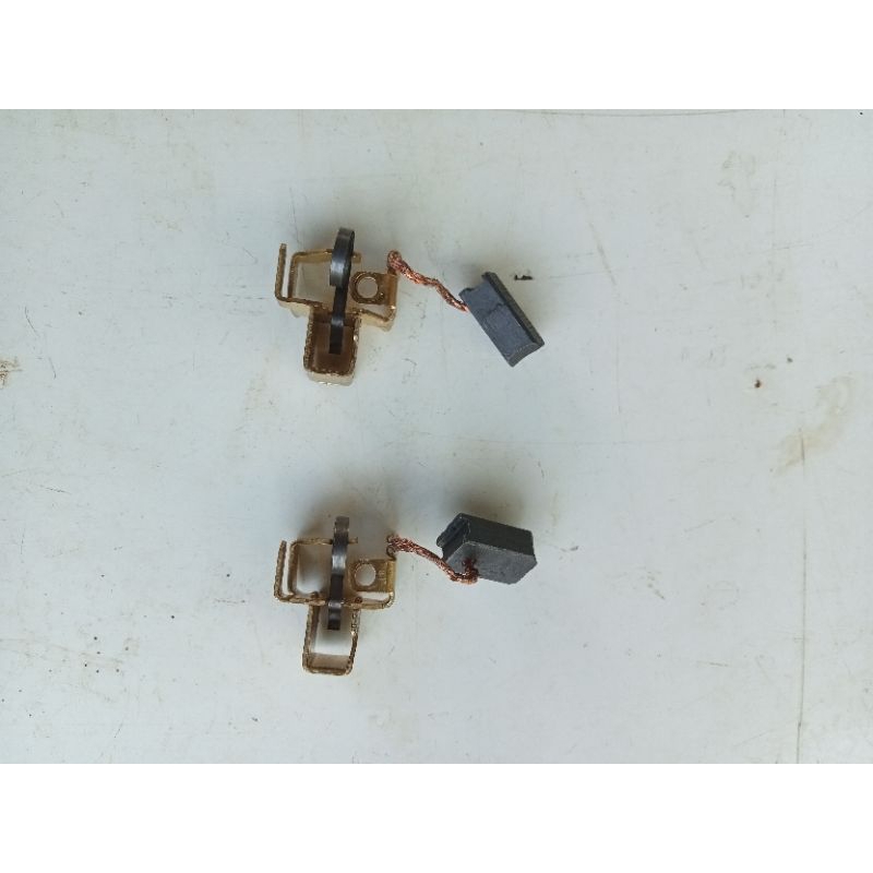 Brush holder+cb 459 gerinda maktec MT 90/91, tempat areng+areng 459 komplit