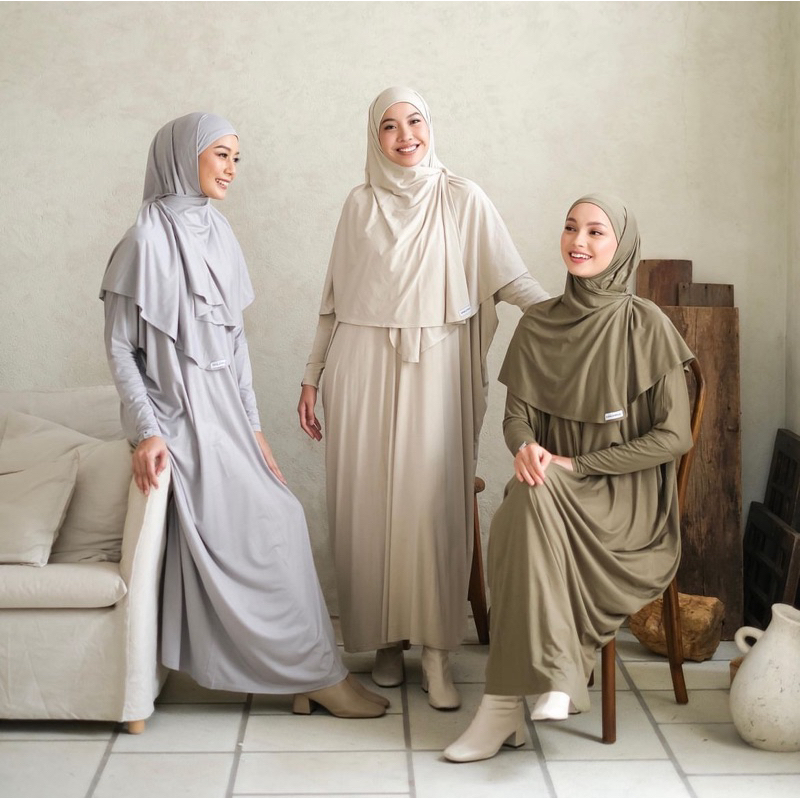 Heelan Dress / Plain Loose Abaya by KHALEWALE - KHALEWALEROOM