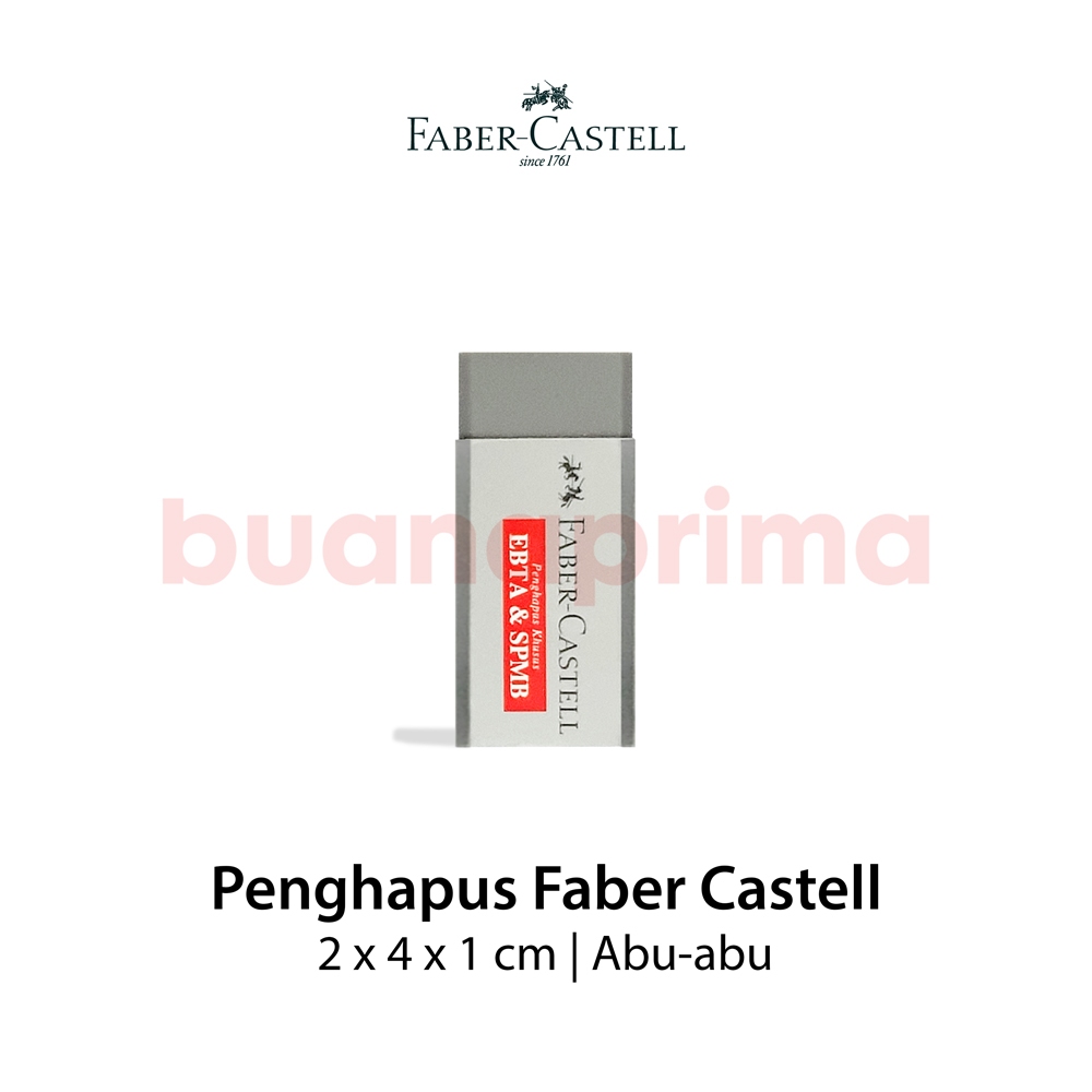 

Penghapus Faber Castell Abu-abu B30 Eraser Stip