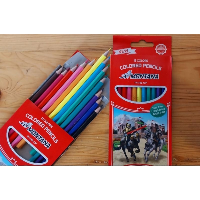 

PULAS / PENCIL WARNA MONTANA / ISI 12 WARNA PENCIL
