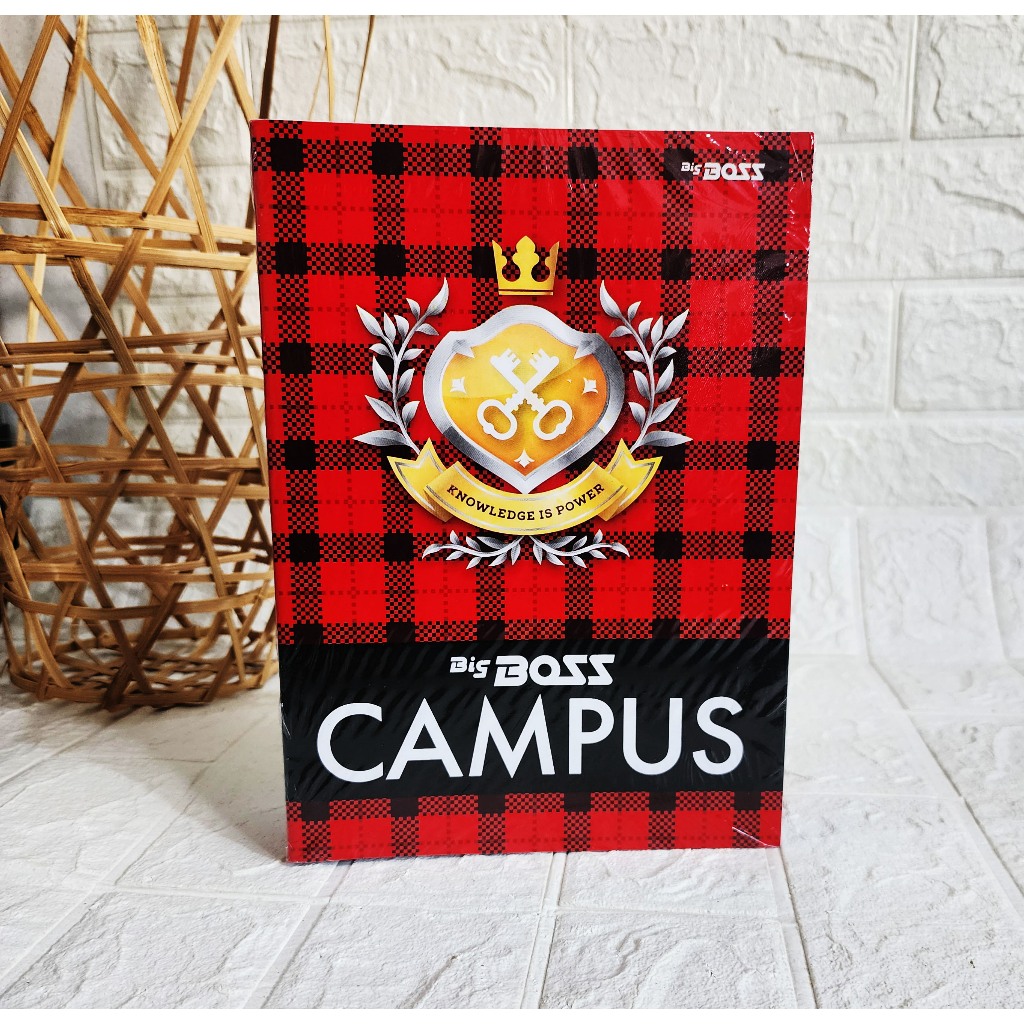 

BUKU TULIS BIG BOSS CAMPUS 50 LEMBAR ISI 5 PCS / BUKU SIDU/ BUKU BOXY
