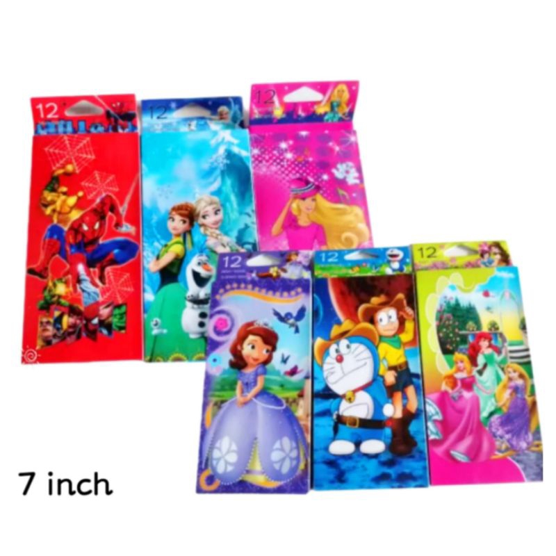 

Pensil Warna 12 Color/Pensil Warna Karakter/Pensil Warna Batang/Pensil Warna Karakter