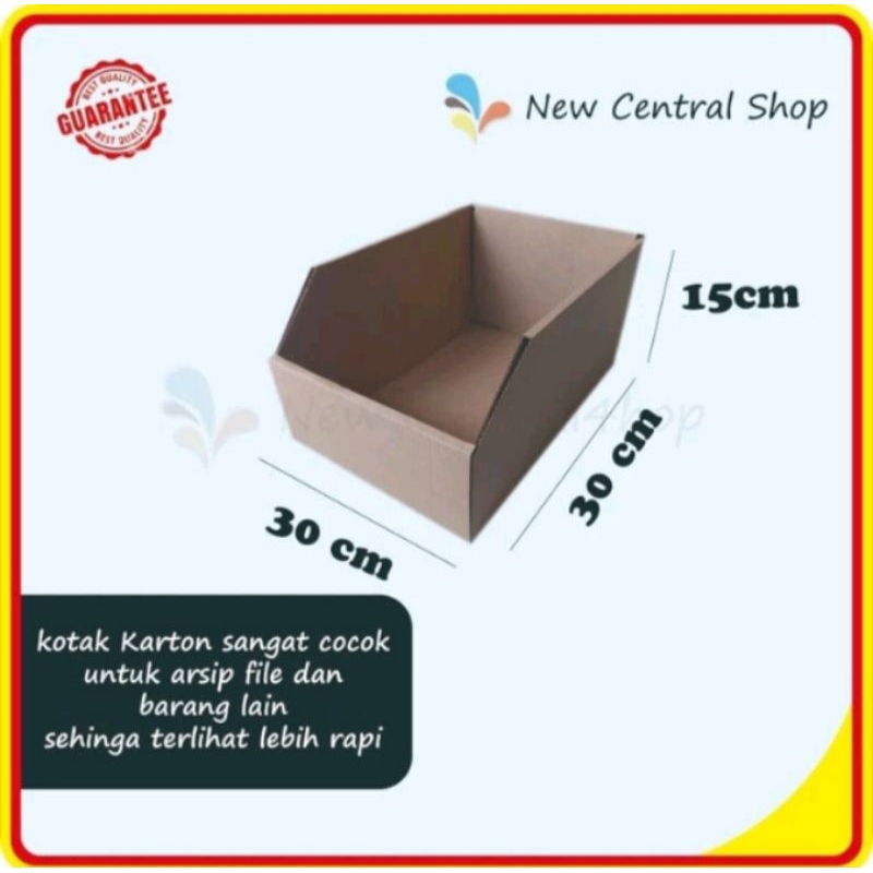 

kotak file arsip karton/box file UK 30x30x15