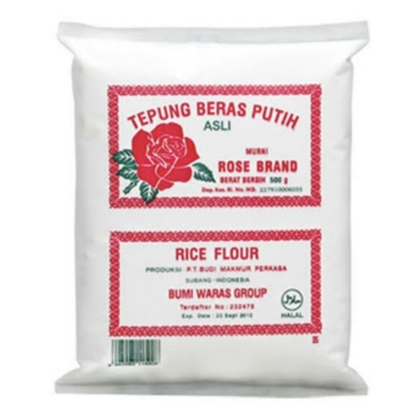 

tepung beras rose brand 500gr