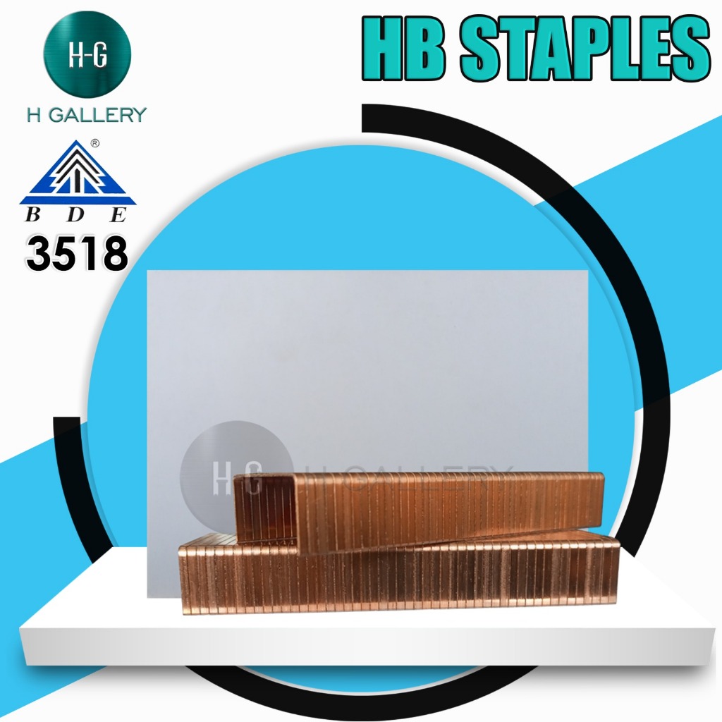 

BDE - 3518 HB STAPLES - ISI STAPLES 3518 / 3518 - 1.600 PCS *S