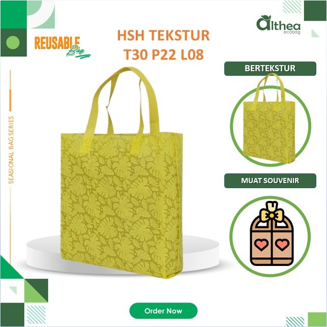 

ALTHEA Tas Souvenir Tas Wisuda Tas Spunbond Tekstur Tas Seminar Tas Dokumen Uk 30x22x08 Tekstur