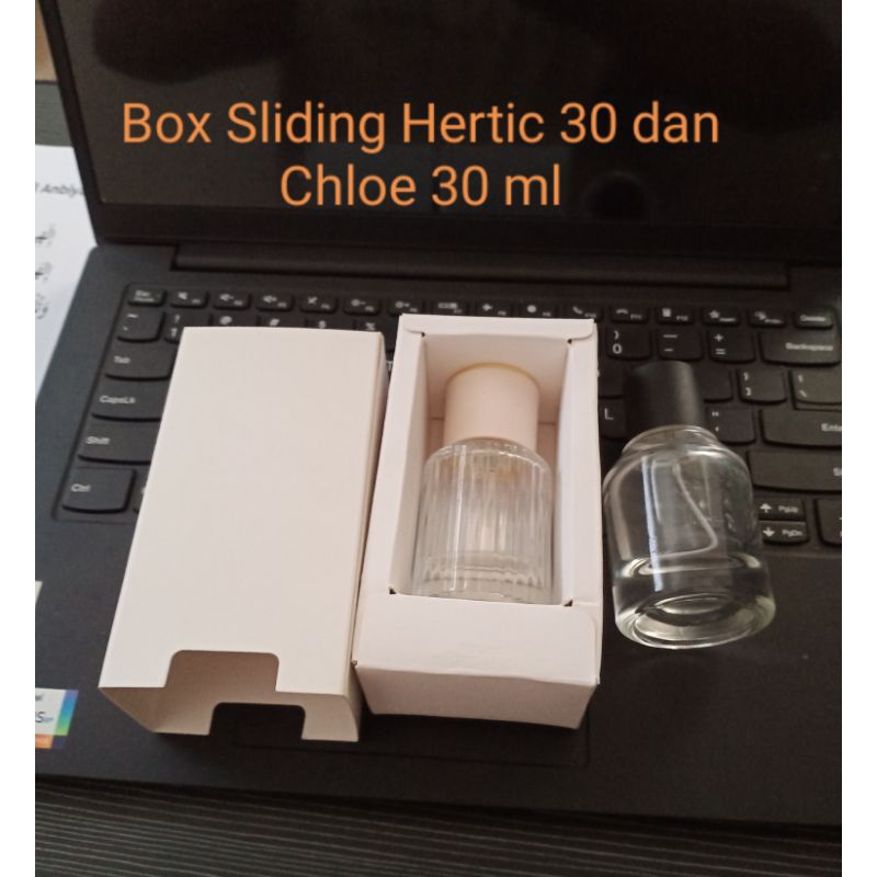 

Box Sliding Hertic 30 ml /Chloe 30 ml/Byredo 30 ml polos isi 10 pcs