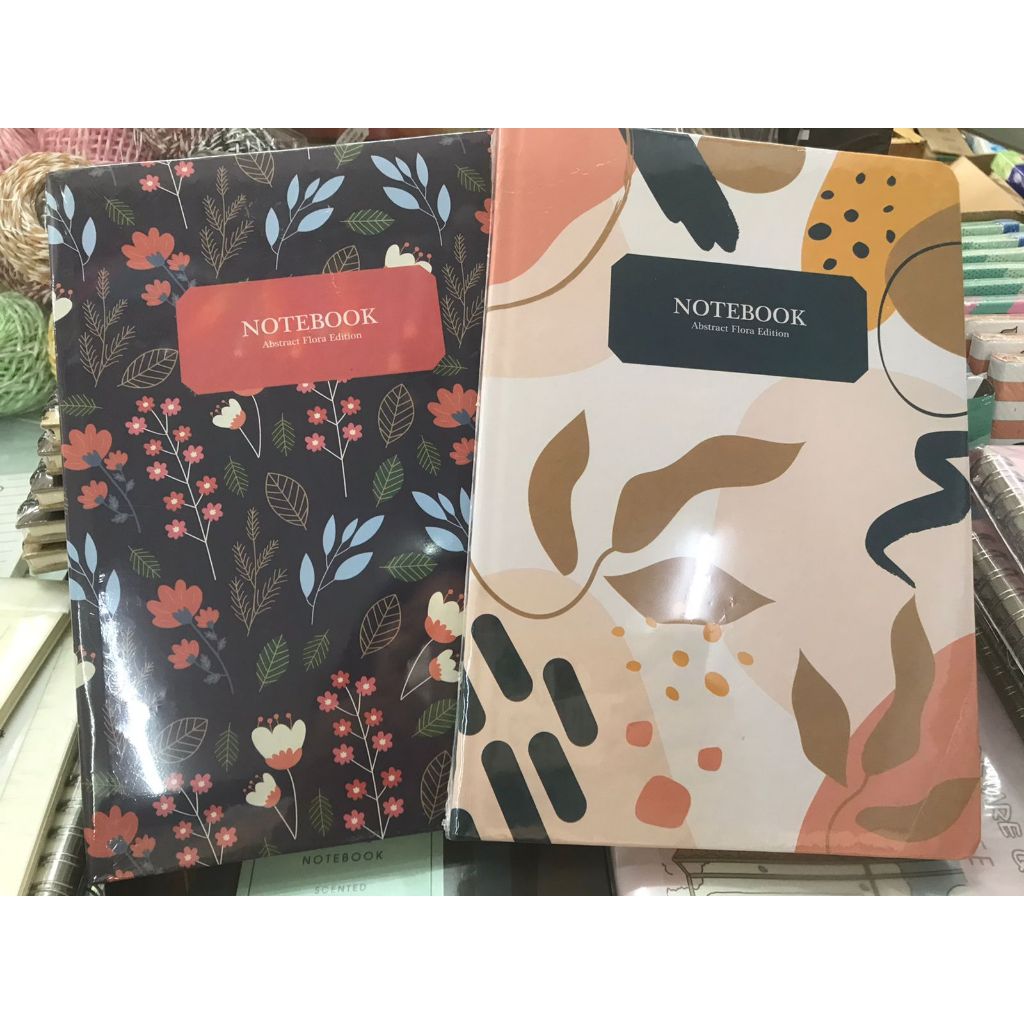 

NOTE BOOK A5 HARDCOVER ABSTRACT FLORA EDITION [INA]/NOTE BOOK
