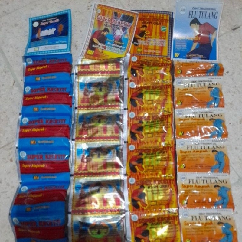 KAPSUL KECETIT DAN FLU TULANG SUPER AMPUH MUJARAB ASLI