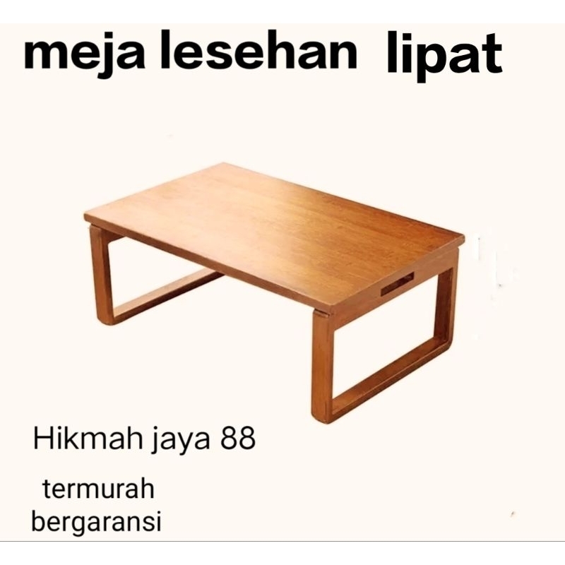 Meja lesehan lipat/meja tamu lipat minimalis A, 01
