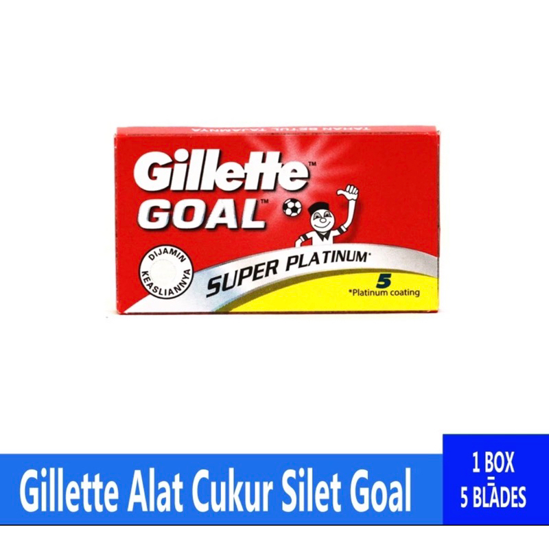 Silet Goal/ Gillette Goal/ Refill Silet 100% Original/ Asli