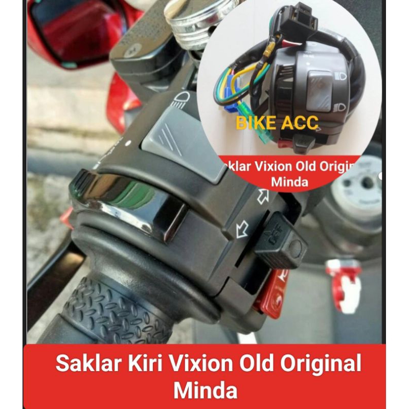 Saklar Kiri Vixion Old Original Minda Switch Saklar Vixion Old
