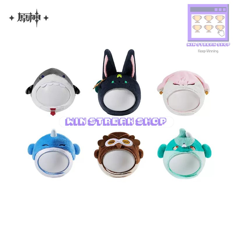 Genshin Impact Official Merchandise - Teyvat Zoo Plush Headgear Genshin Impact