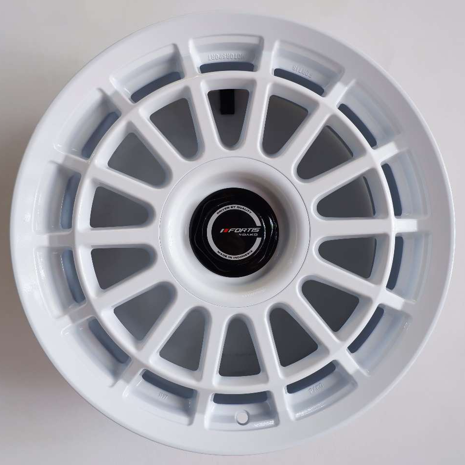VELG MOBIL ORIGINAL FORTIS BY PAKO WHEELS PRW 17 BATUR R17 x 8 5H 114,3 ET 42 RACING WHITE