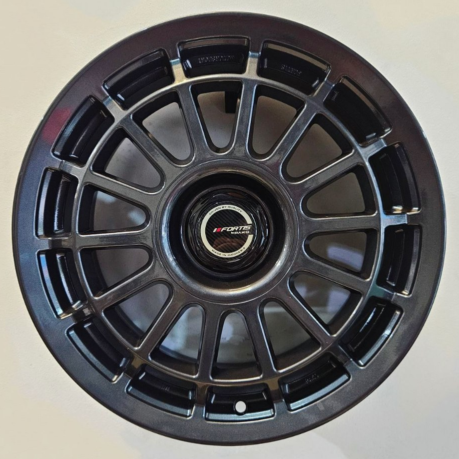 VELG MOBIL ORIGINAL FORTIS BY PAKO WHEELS PRW 17 BATUR R17 x 8 5H 114,3 ET 42 DARK GREY