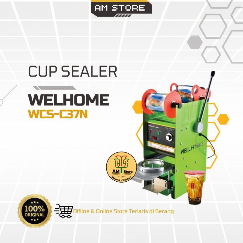 Cup Sealer Welhome WCS-C37N