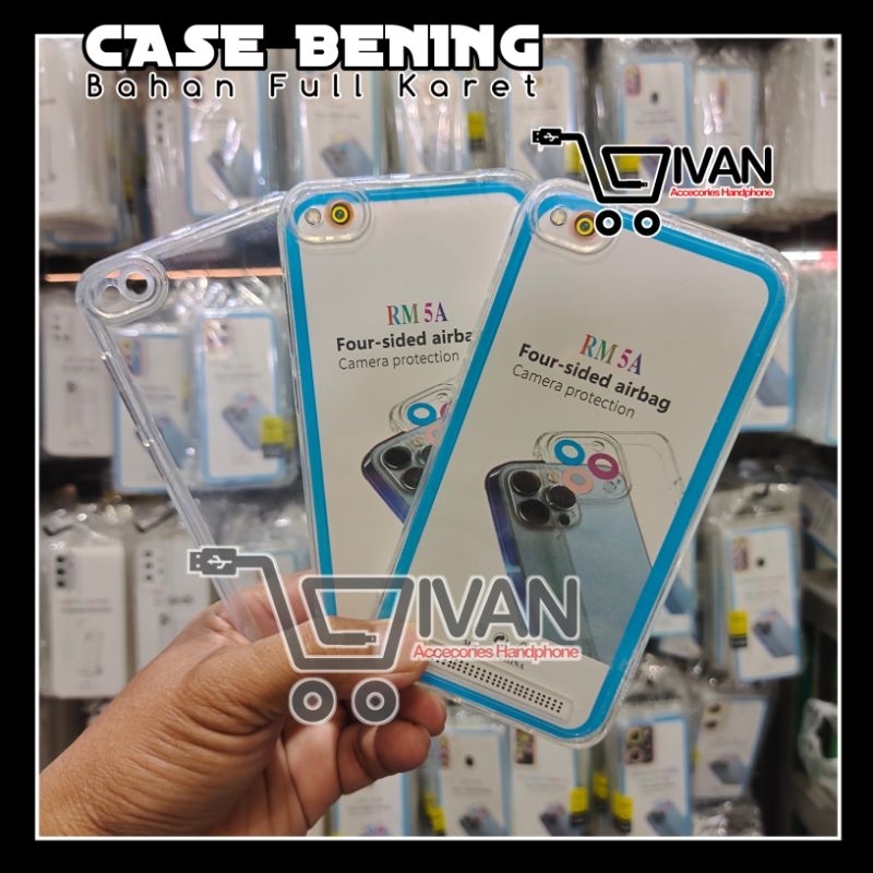 CASE BENING TRANSPARAN AIRBAG REDMI 5A