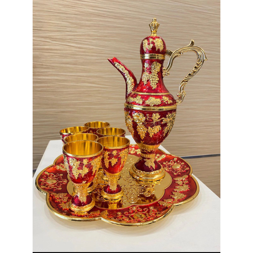 ￼Teko Aladin Set Ornament Saudi Teko Zam Zam Teko Arab Etnik