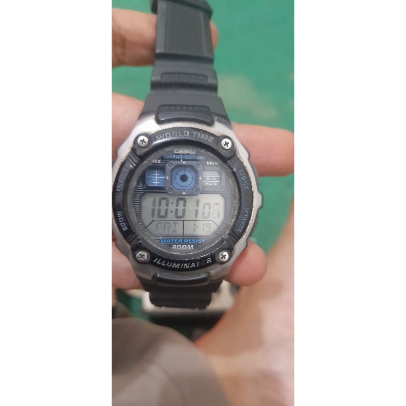 Jam casio second