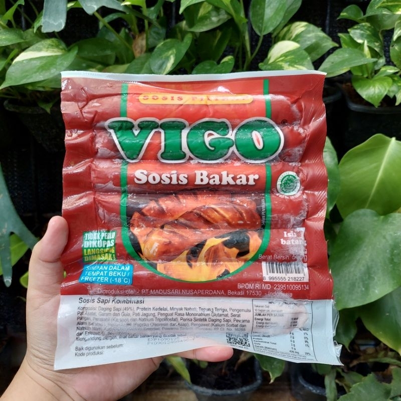 

Vigo Sosis Bakar 500gr / 7 pcs