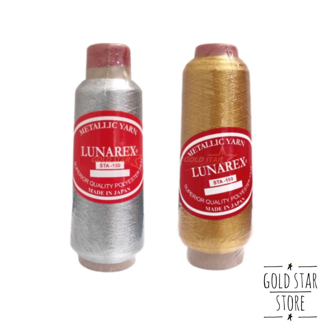 Benang Bordir Lunarex Metallic Yarn Benang Metalik Lunarex Benang Lunarex Benang Polyester Metalik B