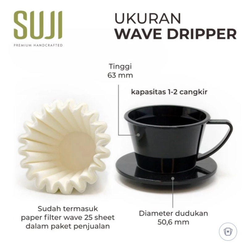 Wave Dripper - Alat seduh kopi