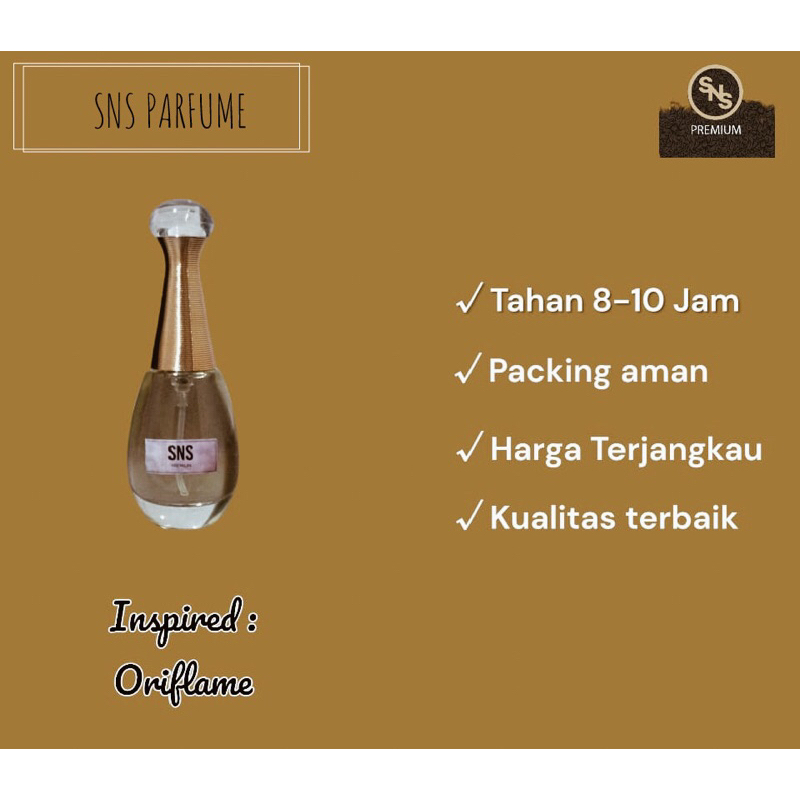 Parfum Tahan Lama By Sns 30 Ml - Inspired by Oriflame divine