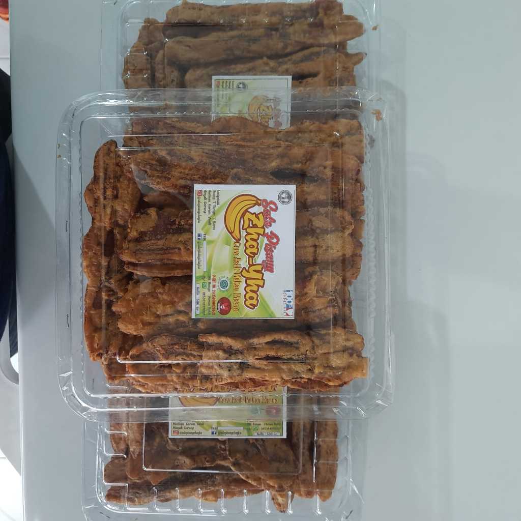

Sale Pisang Zha Yha, kemasan 1/2Kg, sale Pisang goreng kering, gurih dan manis
