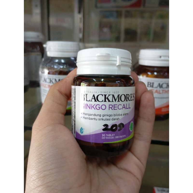 Blackmores Ginkgo Recall