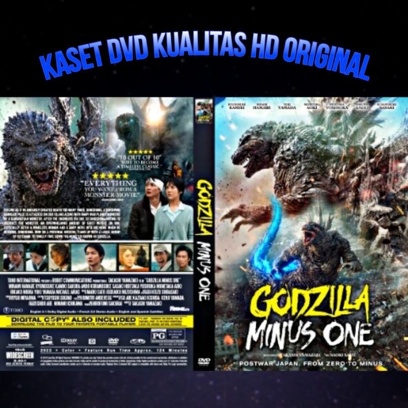 Kaset Film Godzilla Minus One - Kaset Film Godzilla Terbaru - Film Box Office Action Monster Godzill