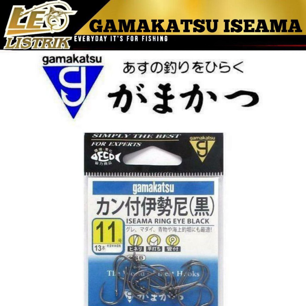 KAIL PANCING GAMAKATSU TIPE ISEAMA RING EYE